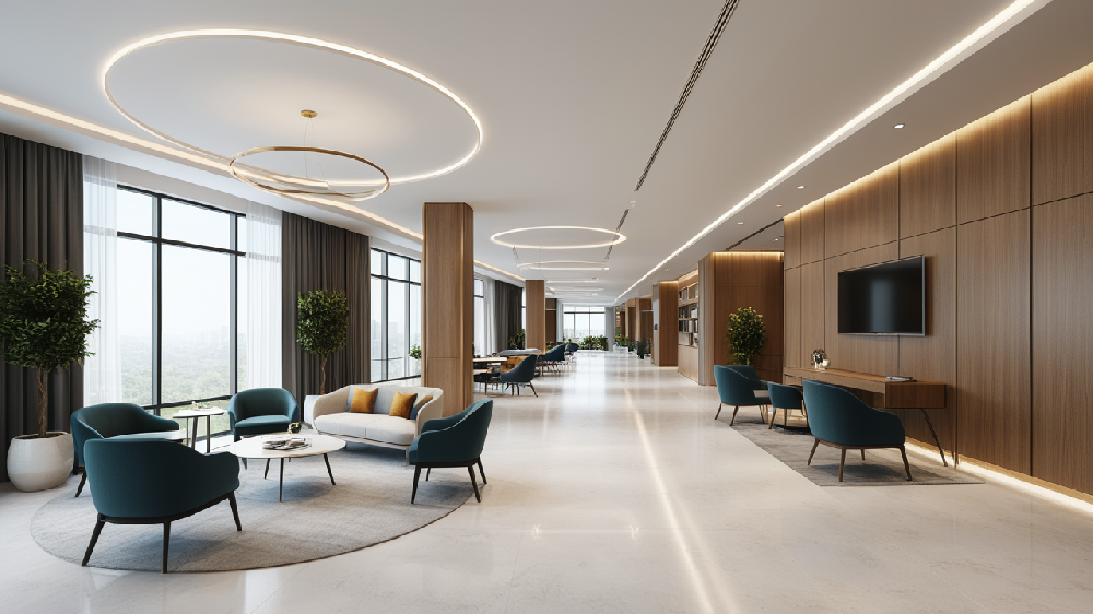 貿易公司上海奉賢區辦公室裝修工程