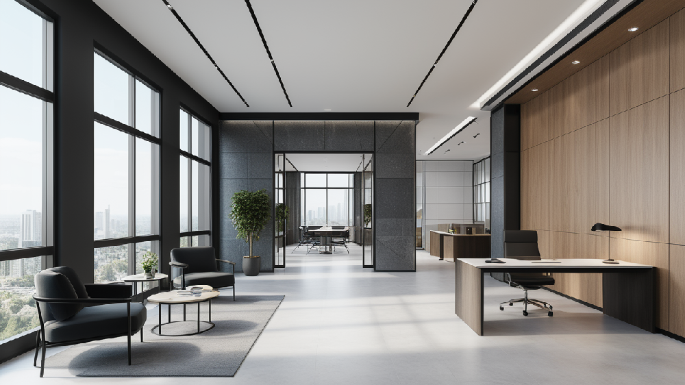 實(shí)業(yè)公司上海青浦區(qū)辦公室裝修工程