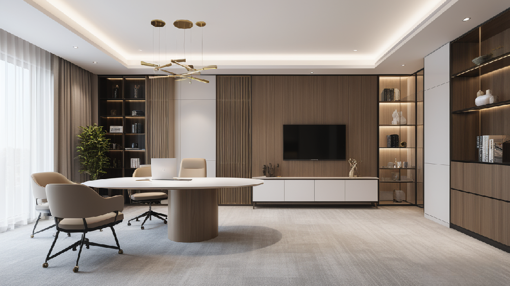 智能科技公司上海普陀區辦公室裝修工程