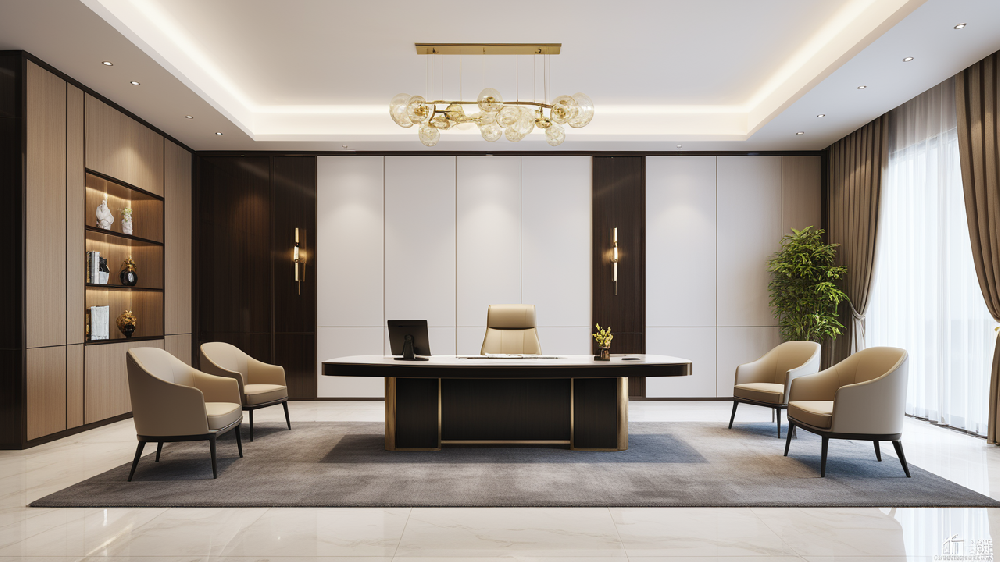 科技公司上海長寧區辦公室裝修工程