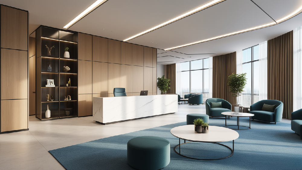 影視公司上海金山區辦公室裝修工程